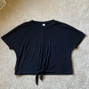 Old Navy Active tie front shirt